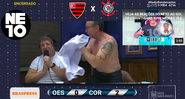 Neto comemora classificação do Corinthians! - Transmissão Rádio Bandeirantes