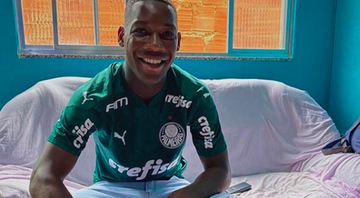 Patrick de Paula, volante de 20 anos do Palmeiras! - Cesar Greco/Palmeiras