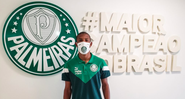 Danilo, jovem de 20 anos - Divulgação Palmeiras