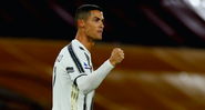 Cristiano Ronaldo marca duas vezes contra a Roma - GettyImages