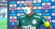 Felipe Melo, zagueiro do Palmeiras - Transmissão TV Globo