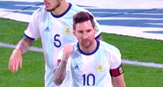 Lionel Messi - Transmissão TV Globo