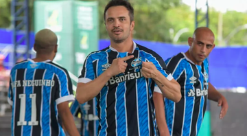 Falcão, jogador do Grêmio - Luciano Maciel/Grêmio Futebol 7