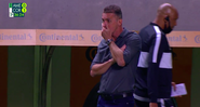 Vagner Mancini, treinador do Corinthians - Transmissão TV Globo