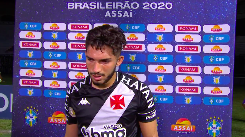 Andrey lamenta derrota do Vasco contra o Ceará - Transmissão TV Globo