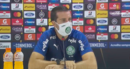 Auxiliar técnico do Palmeiras comenta empate contra o Libertad - Transmissão TV Palmeiras