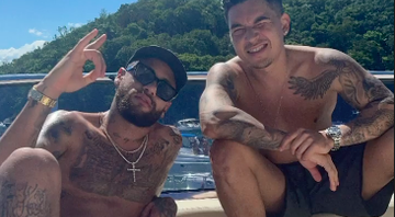 Neymar Jr curte Réveillon com amigos em Santa Catarina - Instagram
