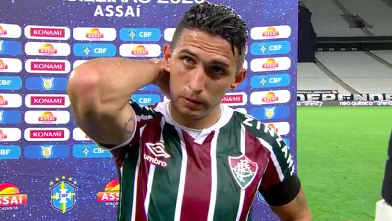 Danilo Barcelos comenta atuação do Fluminense - Transmissão TV Globo