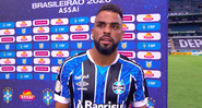 Maicon, do Grêmio, - Transmissão TV Globo