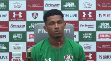 Atacante foi um dos destaques do Fluminense na última temporada - Reprodução/Youtube