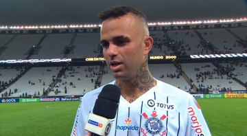 Luan marcou seu primeiro gol na Arena Corinthians - Transmissão Rede Globo