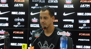 Rodriguinho em entrevista coletiva pelo Corinthians - Transmissão Corinthians TV