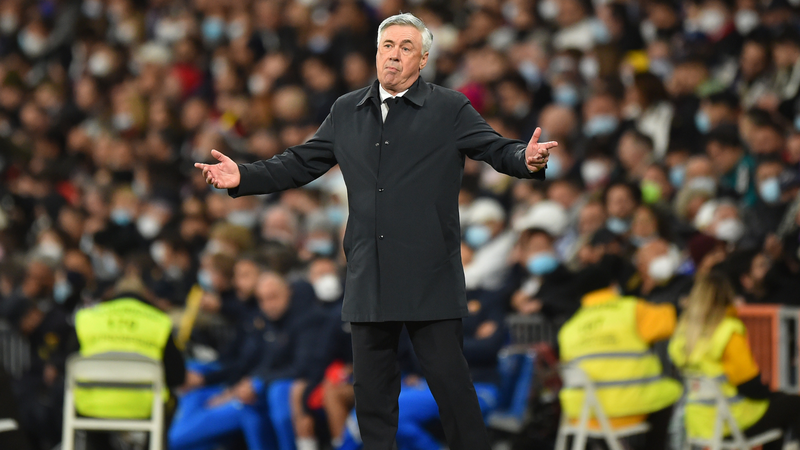 Carlo Ancelotti, treinador do Real Madrid - Getty Images
