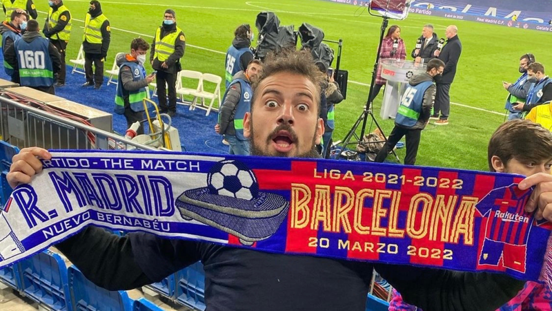 Cartolouco conta sobre sua viagem à Europa e corneta Messi - Reprodução/Instagram