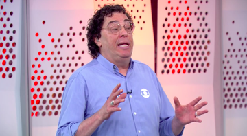 Casagrande, comentarista e ex-jogador de futebol - Transmissão TV Globo
