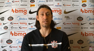 Cássio destaca trabalho de Mancini e atribui evolução do Corinthians ao técnico - Reprodução/ YouTube