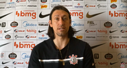 Cássio destaca trabalho de Mancini e atribui evolução do Corinthians ao técnico - Reprodução/ YouTube