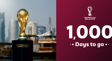 Contagem regressiva: Catar comemora 1.000 dias para a Copa do Mundo de 2022 - Divulgação/ Fifa