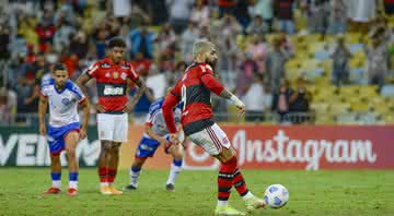 CBF divulgou o áudio do VAR sobre a penalidade entre Flamengo e Bahia - Marcelo Cortes/Flamengo