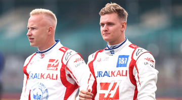 Schumacher e Mazepin pela Haas na Fórmula 1 - GettyImages