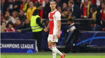 Antony foi destaque do Ajax diante do Sporting na Champions League - GettyImages