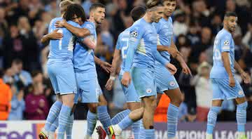 Manchester City venceu o Red Bull Leipzig na Champions League - GettyImages
