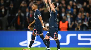 Mbappé e Messi estão em grande sintonia no PSG - GettyImages
