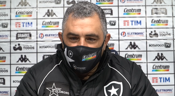 Após empate do Botafogo, Chamusca pede calma e explica aproveitamento de Rafael Moura - YouTube