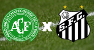 Chapecoense e Santos entram em campo pelo Brasileirão - GettyImages/Divulgação