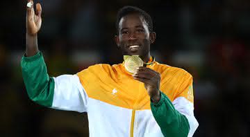 Cheick Sallah, do taekwondo, primeiro medalhista de ouro olímpico da Costa do Marfim - GettyImages