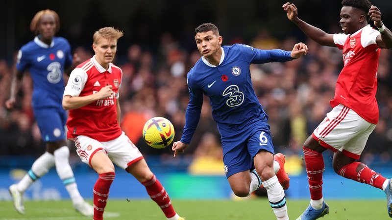 Chelsea e Arsenal na Premier League - Getty Images