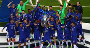 Jogadores do Chelsea comemorando o título da Champions League - GettyImages