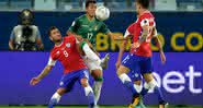Chile e Bolívia duelaram na Copa América - GettyImages