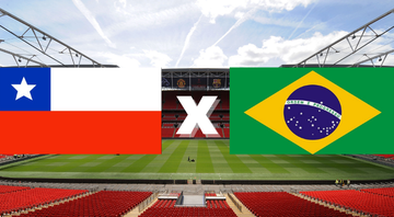 Chile e Brasil entram em campo pelas Eliminatórias - GettyImages/Divulgação