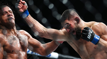 Gilbert Durinho e Khamzat Chimaev se enfrentaram no UFC 273 - GettyImages