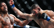 Gilbert Durinho e Khamzat Chimaev se enfrentaram no UFC 273 - GettyImages