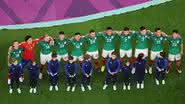 Jogadores do México choram antes de partida contra a Argentina - GettyImages