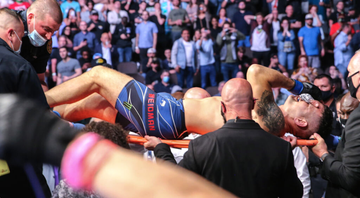 Chris Weidman quebra a perna no UFC 261 igual Anderson Silva - GettyImages