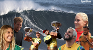 Circuito Mundial de Surfe e os candidatos ao título - GettyImages (Arte: SportBuzz)