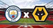 Emblemas de Manchester City e Wolverhampton - Getty Images / Divulgação