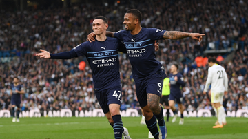 Manchester City goleia Leeds e mantém liderança da Premier League - GettyImages