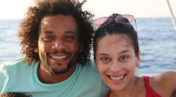 Jogador Marcelo curte dia de praia no Rio de Janeiro com a família - Instagram