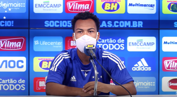 Claudinho chegou ao Cruzeiro - Transmissão TV Cruzeiro - 13/07/2020