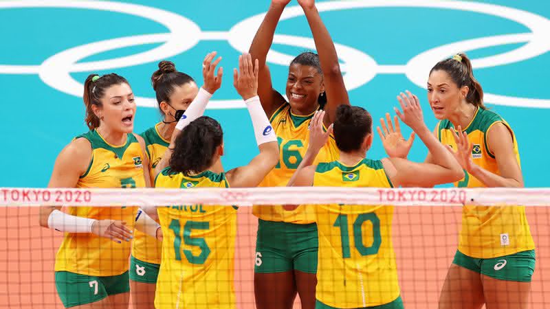 Time de Vôlei do Brasil vive momentos de 'drama' nas Olimpíadas - GettyImages