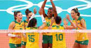 Time de Vôlei do Brasil vive momentos de 'drama' nas Olimpíadas - GettyImages