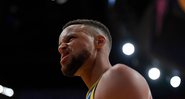 Na NBA, Curry deixou sua marca no duelo entre Golden State Warriors e Los Angeles Lakers - GettyImages