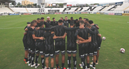 Jogadores do Botafogo reunidos dentro de campo - Vítor Silva / Botafogo / Flickr