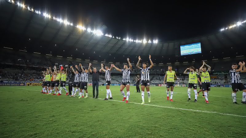 Atlético-MG se inspirou na série Round 6 para convocar torcida na Copa do Brasil - Pedro Souza/Atlético Mineiro