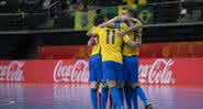 Brasil sofre, mas vence Japão de virada na Copa do Mundo de Futsal - Thais Magalhães/CBF