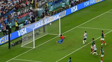 Argentina marca golaço contra o México e sobrevive na Copa do Mundo - GettyImages